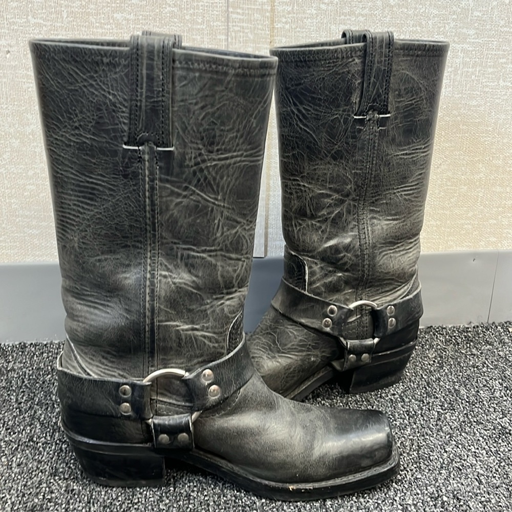 Frye Harness Moto biker boots US7